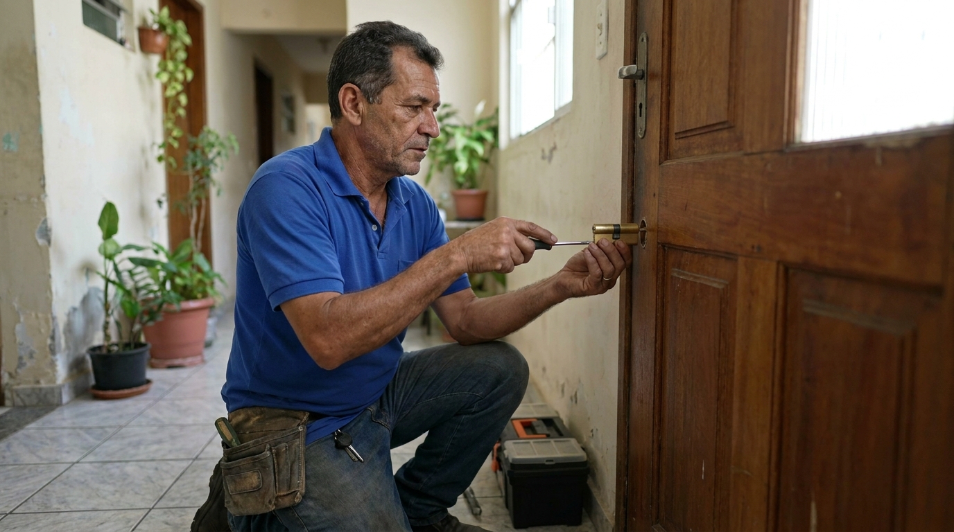 Troca de Miolo Residencial em Guarulhos‑SP